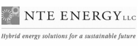 NTE ENERGY LLC HYBRID ENERGY SOLUTIONS FOR A SUSTAINABLE FUTURE Logo (USPTO, 02/02/2012)