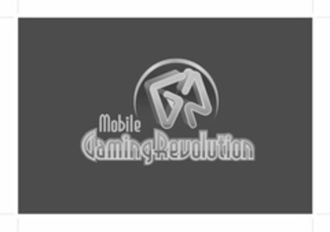 GR MOBILE GAMING REVOLUTION Logo (USPTO, 07.03.2012)
