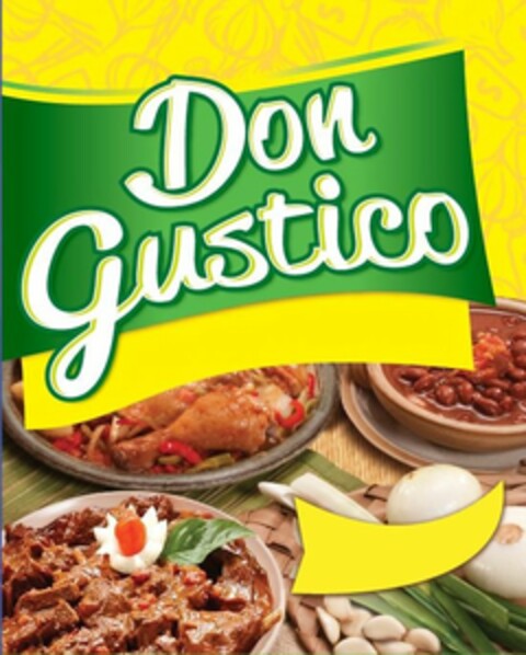 DON GUSTICO Logo (USPTO, 17.08.2012)