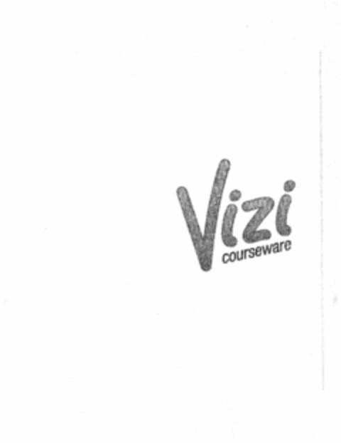 VIZI COURSEWARE Logo (USPTO, 07.03.2013)