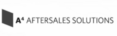 A4 AFTERSALES SOLUTIONS Logo (USPTO, 20.05.2013)