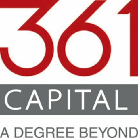 361 CAPITAL A DEGREE BEYOND Logo (USPTO, 20.05.2014)