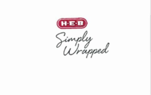 H·E·B SIMPLY WRAPPED Logo (USPTO, 27.06.2014)