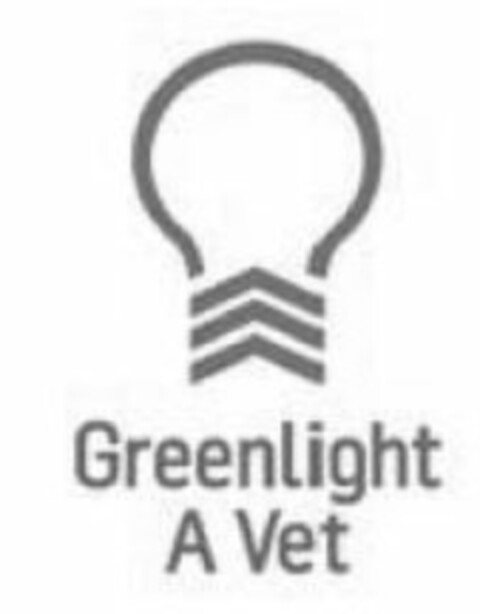 GREENLIGHT A VET Logo (USPTO, 10/13/2015)