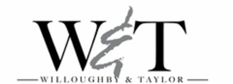 W&T WILLOUGHBY & TAYLOR Logo (USPTO, 02.03.2016)