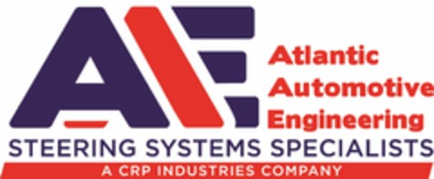 AAE ATLANTIC AUTOMOTIVE ENGINEERING STEERING SYSTEMS SPECIALISTS A CRP INDUSTRIES COMPANY Logo (USPTO, 03/30/2016)