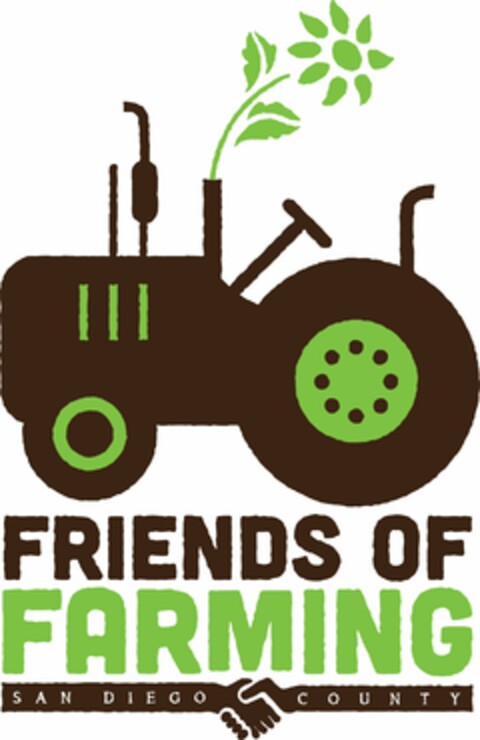 FRIENDS OF FARMING SAN DIEGO COUNTY Logo (USPTO, 01.07.2016)