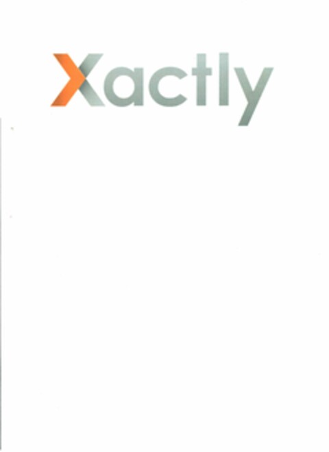 XACTLY Logo (USPTO, 09.08.2016)