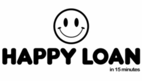 HAPPY LOAN IN 15 MINUTES Logo (USPTO, 01/18/2017)