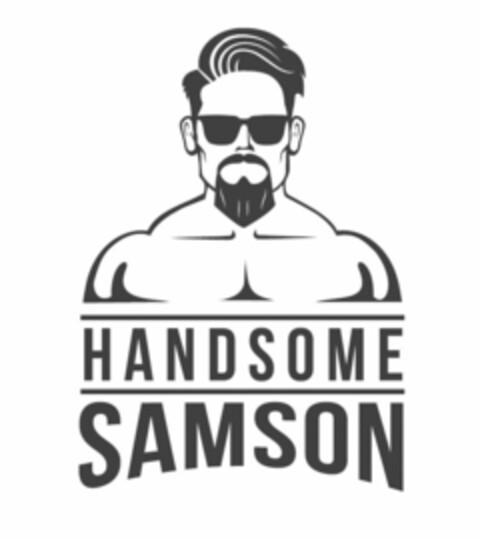 HANDSOME SAMSON Logo (USPTO, 24.04.2017)