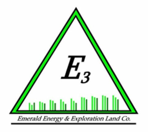 E3 EMERALD ENERGY & EXPLORATION LAND CO. Logo (USPTO, 04/28/2017)