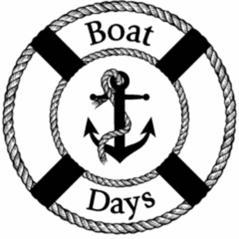 BOAT DAYS Logo (USPTO, 05/02/2017)