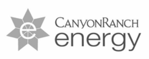 E CANYONRANCH ENERGY Logo (USPTO, 15.05.2017)