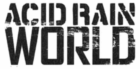 ACID RAIN WORLD Logo (USPTO, 05/26/2017)