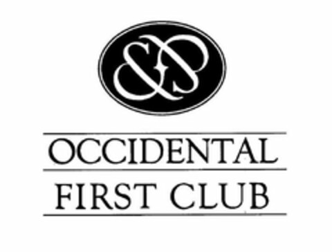 && OCCIDENTAL FIRST CLUB Logo (USPTO, 20.07.2017)