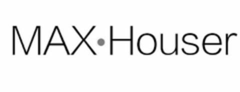 MAX HOUSER Logo (USPTO, 14.09.2017)