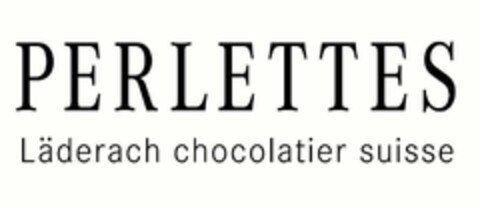 PERLETTES LÄDERACH CHOCOLATIER SUISSE Logo (USPTO, 10/31/2017)