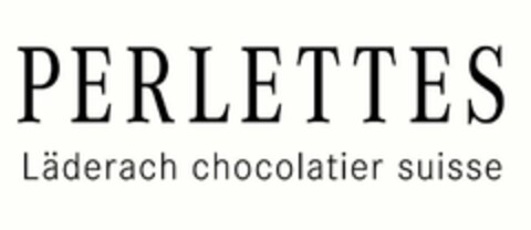 PERLETTES LÄDERACH CHOCOLATIER SUISSE Logo (USPTO, 31.10.2017)