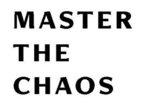 MASTER THE CHAOS Logo (USPTO, 30.12.2017)