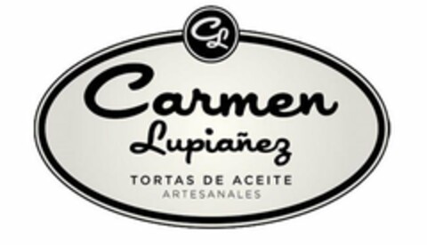 CL CARMEN LUPIAÑEZ TORTAS DE ACEITE ARTESANALES Logo (USPTO, 03/13/2018)