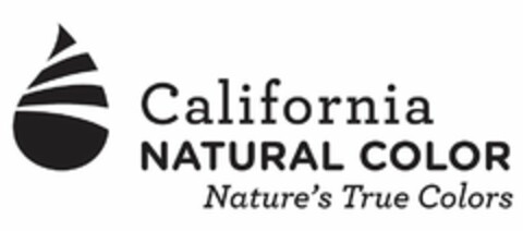 CALIFORNIA NATURAL COLOR NATURE'S TRUE COLORS Logo (USPTO, 03/23/2018)