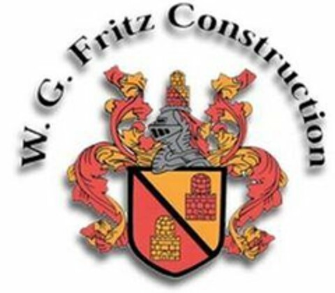 W.G. FRITZ CONSTRUCTION Logo (USPTO, 13.11.2018)