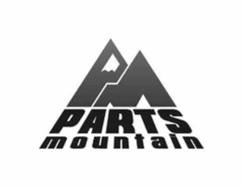 PM PARTS MOUNTAIN Logo (USPTO, 04/24/2019)
