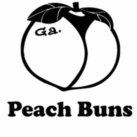 GA. PEACH BUNS Logo (USPTO, 08.07.2019)