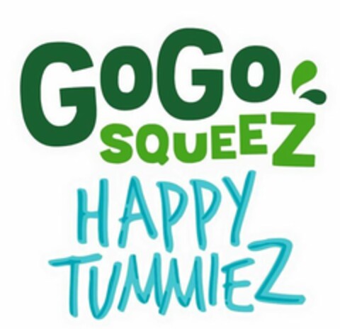 GOGO SQUEEZ HAPPY TUMMIEZ Logo (USPTO, 10.07.2019)