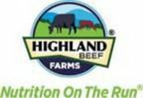 HIGHLAND BEEF FARMS NUTRITION ON THE RUN Logo (USPTO, 18.07.2019)