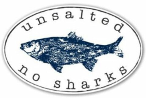 UNSALTED NO SHARKS Logo (USPTO, 27.09.2019)