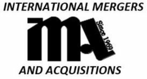 INTERNATIONAL MERGERS IMA SINCE 1969 AND ACQUISITIONS Logo (USPTO, 02.04.2020)