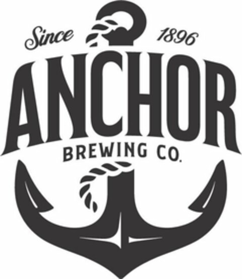 SINCE 1896 ANCHOR BREWING CO. Logo (USPTO, 06/12/2020)