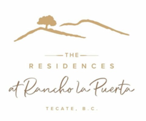 THE RESIDENCES AT RANCHO LA PUERTA TECATE, B.C. Logo (USPTO, 13.07.2020)