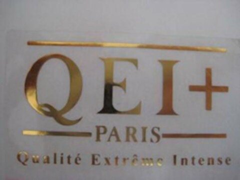 QEI + PARIS QUALITÉ EXTRÊME INTENSE Logo (USPTO, 01.04.2009)