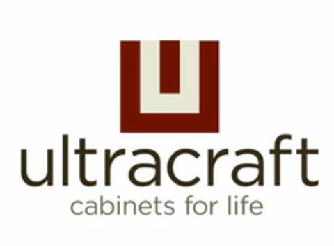 U ULTRACRAFT CABINETS FOR LIFE Logo (USPTO, 22.04.2009)