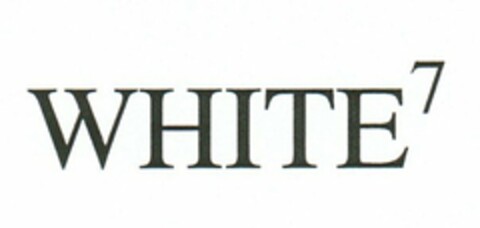 WHITE7 Logo (USPTO, 31.07.2009)