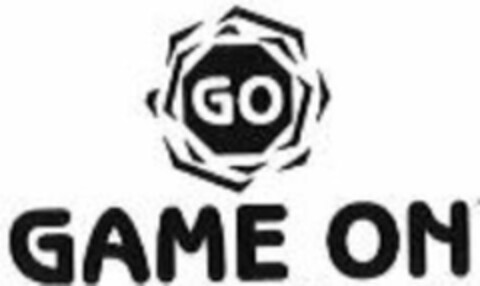 GO GAME ON Logo (USPTO, 02.09.2009)