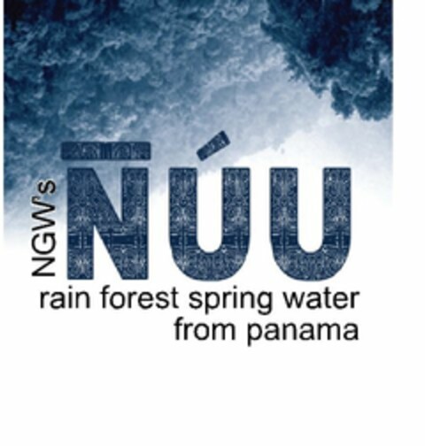 NÚU NGW'S RAIN FOREST SPRING WATER FROM PANAMA Logo (USPTO, 16.12.2009)