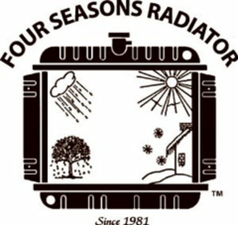 FOUR SEASONS RADIATOR SINCE 1981 Logo (USPTO, 06/23/2010)