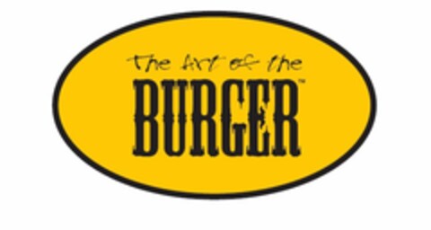 THE ART OF THE BURGER Logo (USPTO, 07/06/2010)