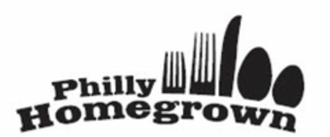 PHILLY HOMEGROWN Logo (USPTO, 16.07.2010)