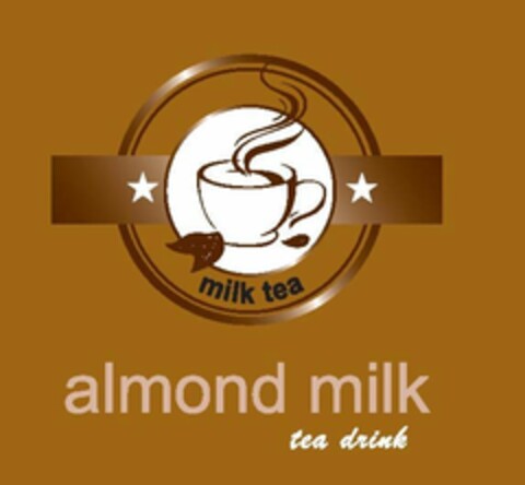 ALMOND MILK TEA DRINK MILK TEA Logo (USPTO, 02.08.2011)