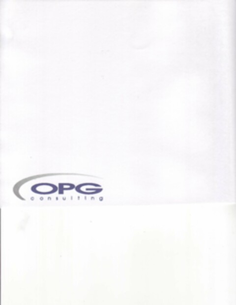 OPG CONSULTING Logo (USPTO, 13.09.2011)