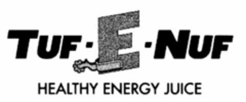 TUF - E - NUF HEALTHY ENERGY JUICE Logo (USPTO, 03/12/2012)