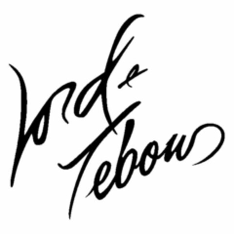 LORD & TEBOW Logo (USPTO, 04/09/2012)