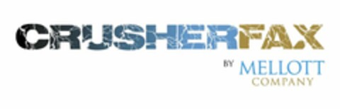 CRUSHERFAX BY MELLOTT COMPANY Logo (USPTO, 23.04.2012)