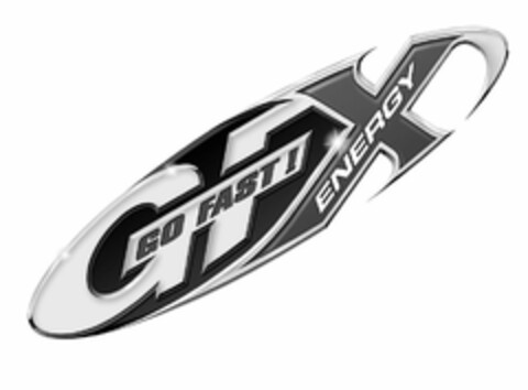 GFX GO FAST! ENERGY Logo (USPTO, 04/30/2012)