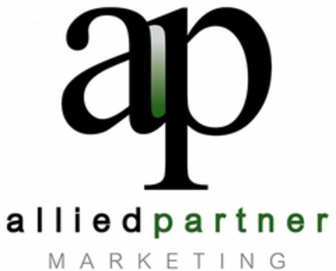 AP ALLIEDPARTNER M A R K E T I N G Logo (USPTO, 08/02/2012)