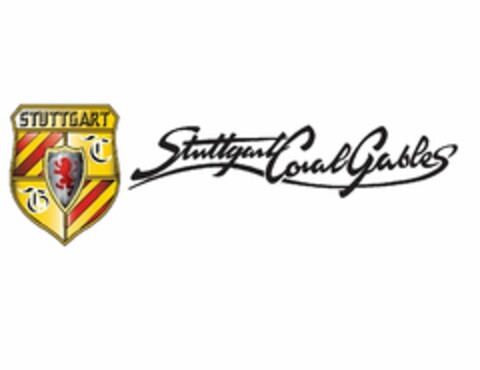 STUTTGART CG STUTTGART CORAL GABLES Logo (USPTO, 01/15/2013)